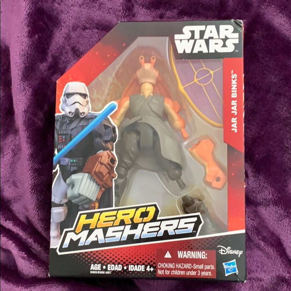 Disney Star Wars Jar Jar Binks action figure NEW